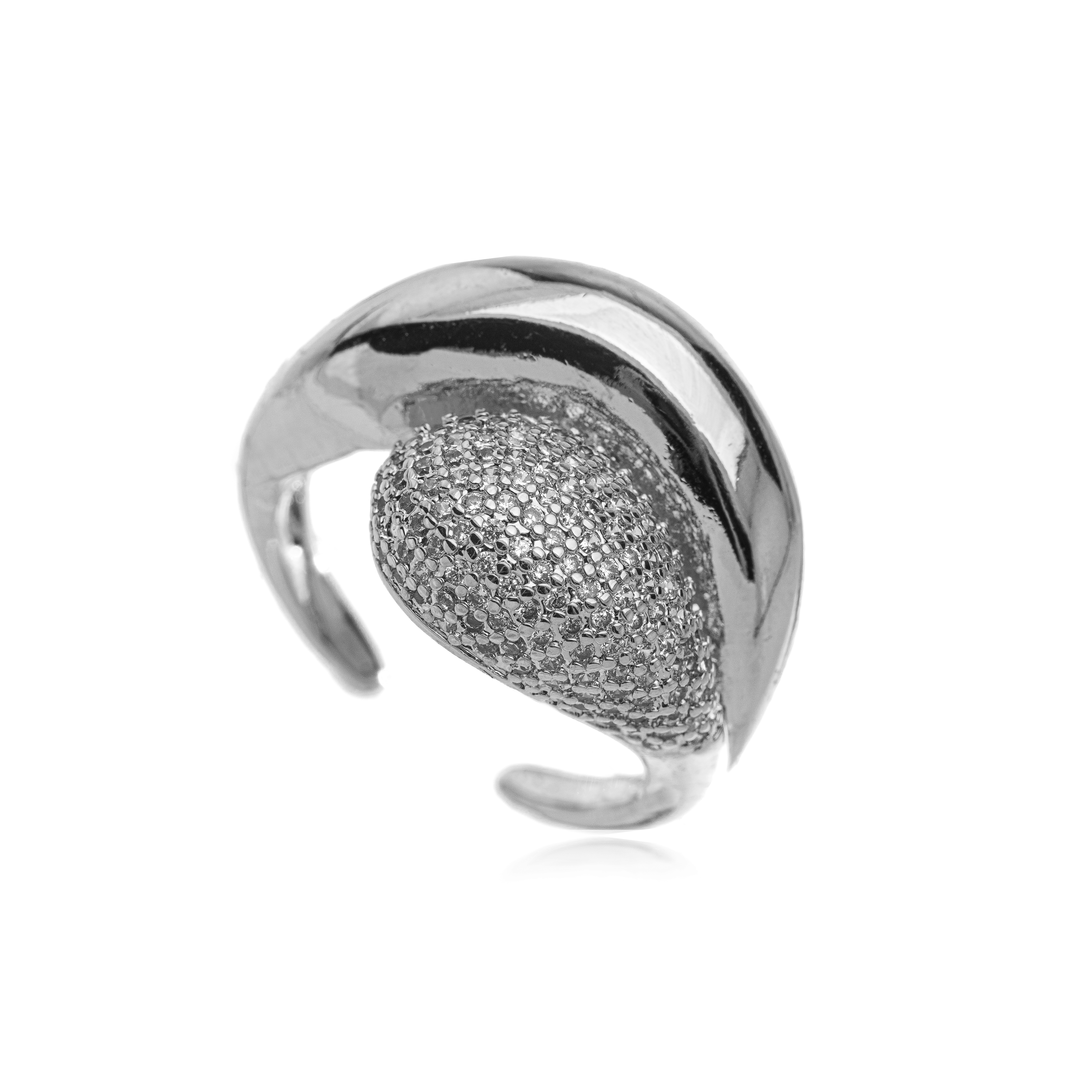 ANEL MICRO ZIRCONIA BRANCO REGULAVEL