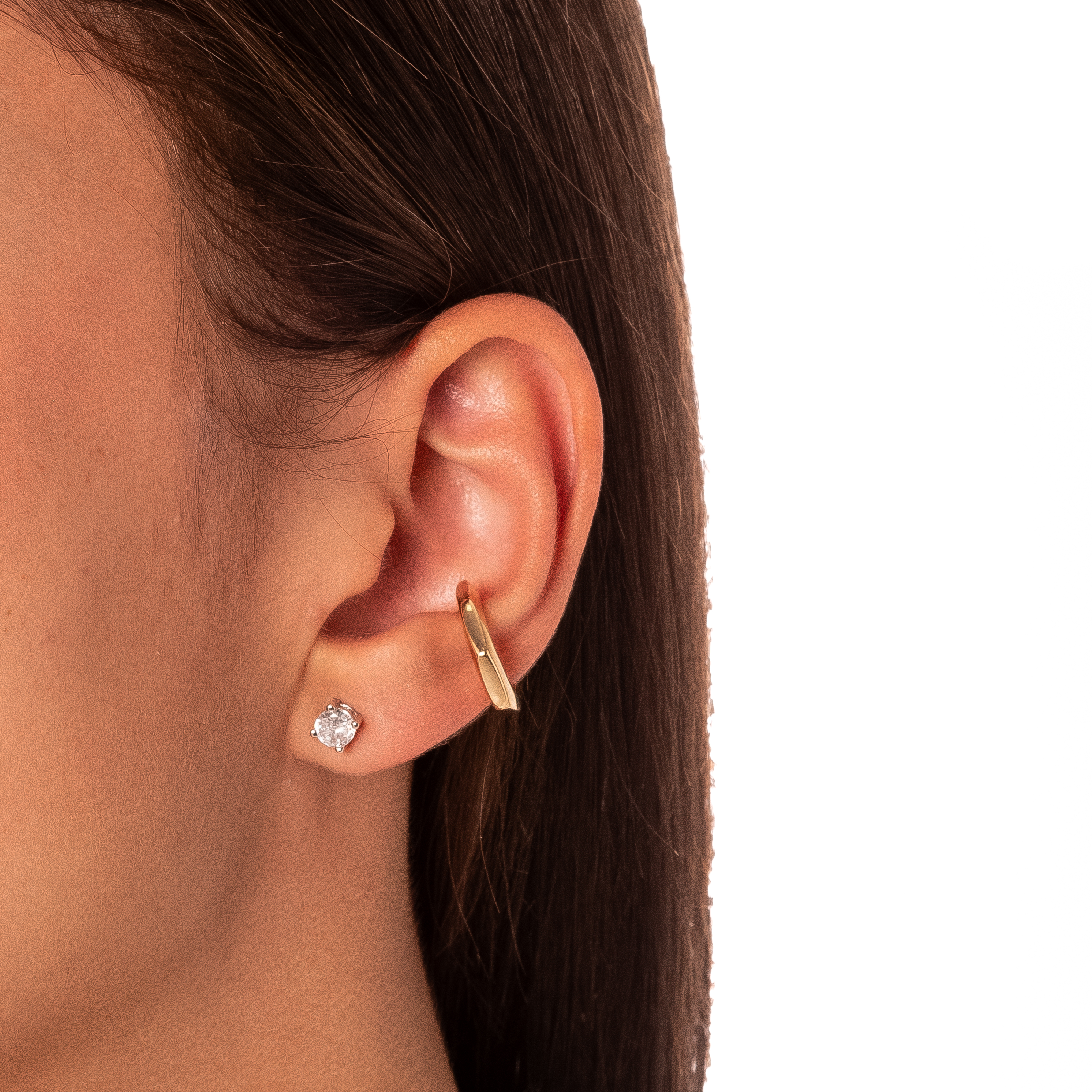 PIERCING LISO DOURADO