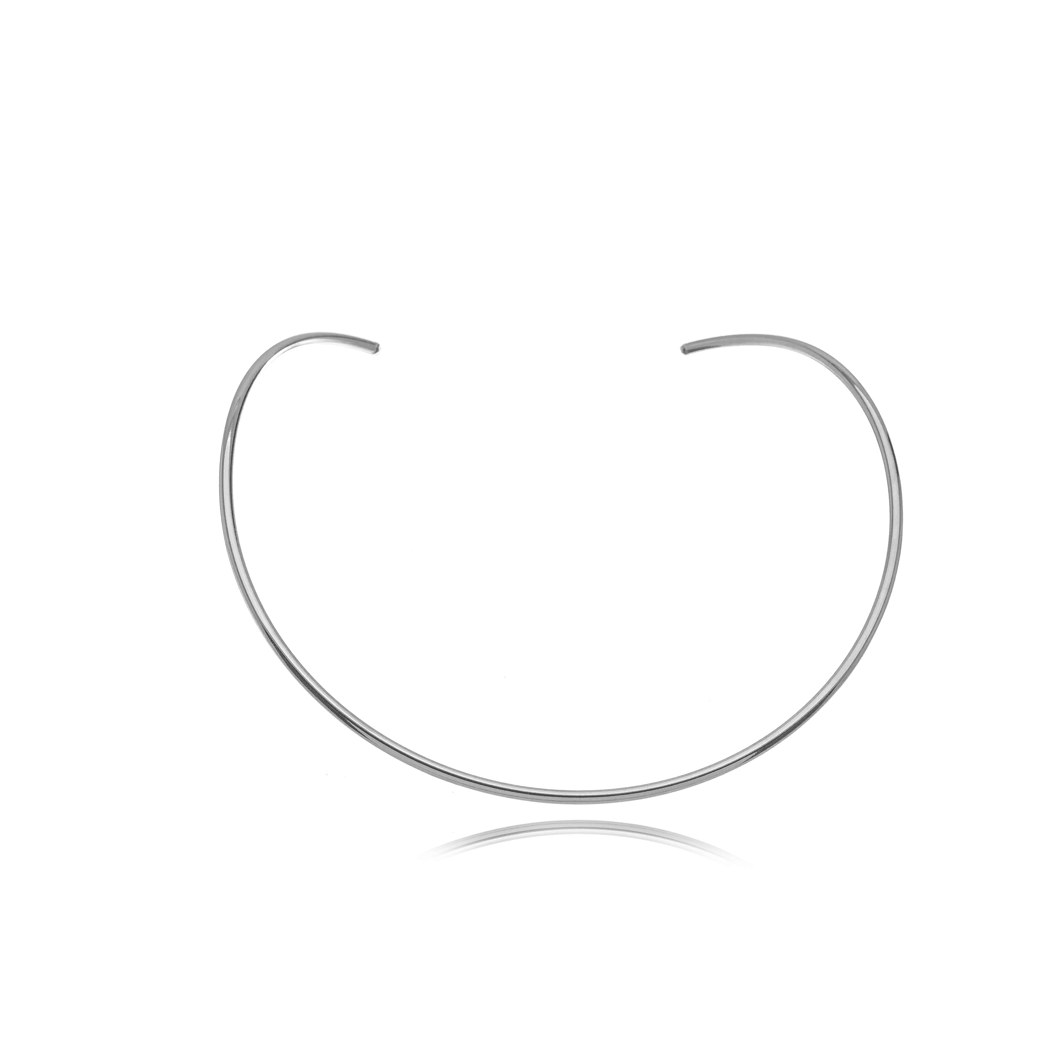 CHOKER ARO LISA BRANCO